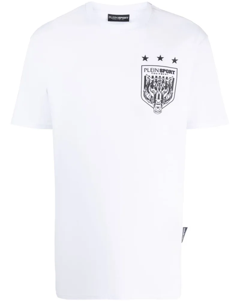 Philipp Plein Tiger Crest Edition T-Shirt - Weiß Weiß