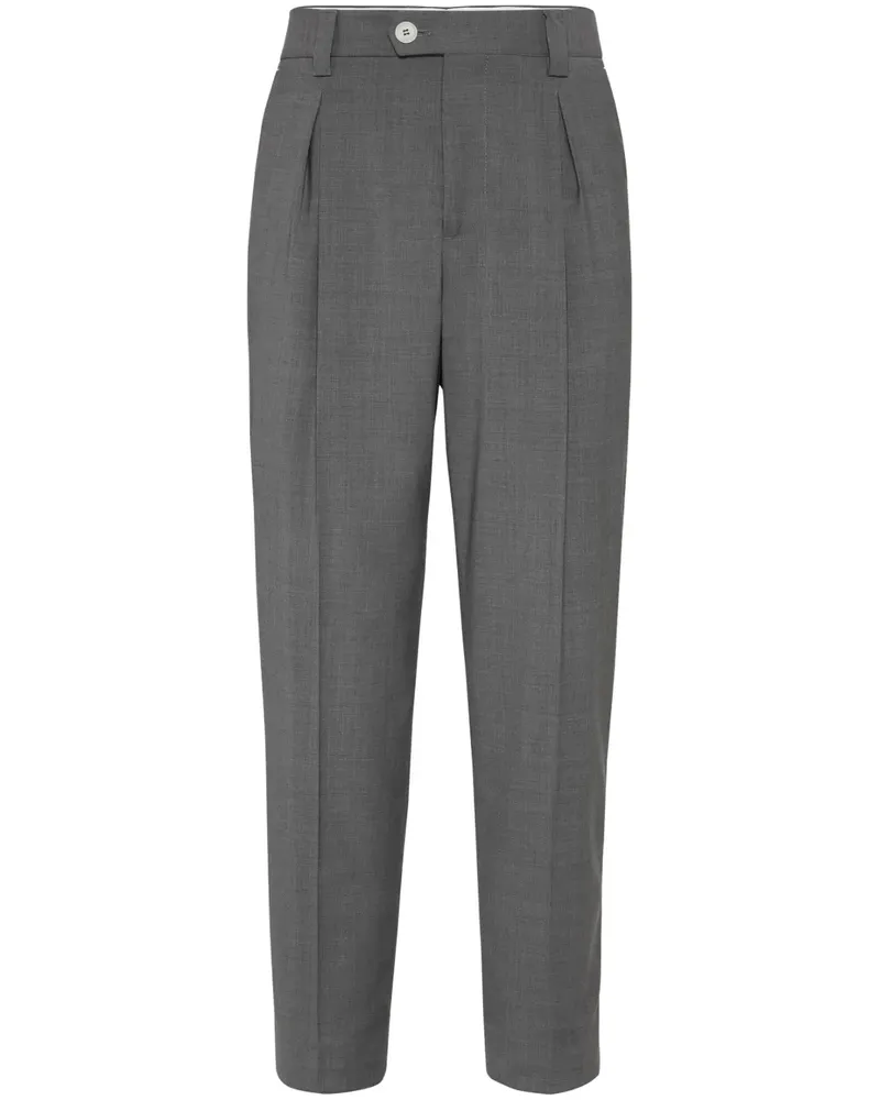 Brunello Cucinelli Klassische Hose - Grau Grau