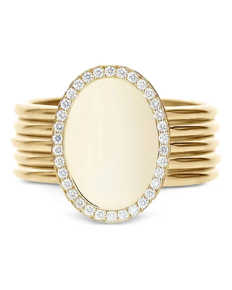 NANIS Five Sway diamond ring - Gold Gold