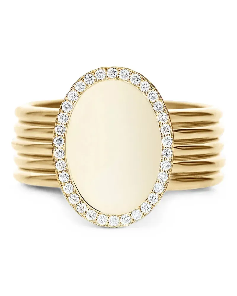 NANIS Five Sway diamond ring - Gold Gold