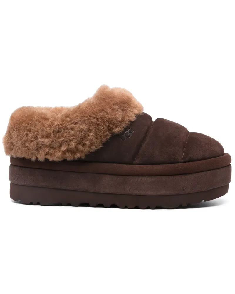 UGG Tazzlita Slipper mit Faux Fur - Braun Braun