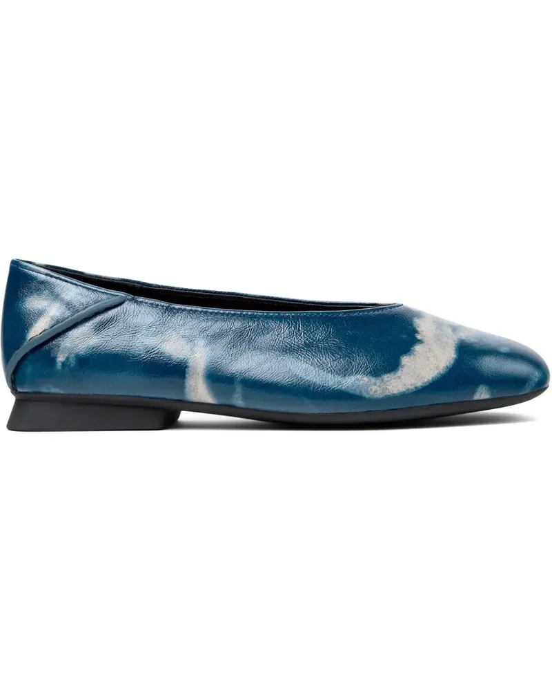 Camper Casi Myra Ballerinas mit Wolken-Print - Blau Blau