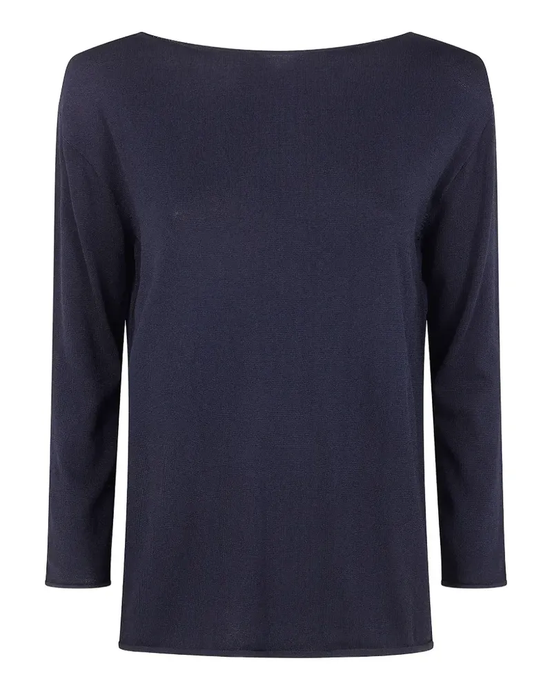 Liviana Conti boat neck knitwear - Blau Blau