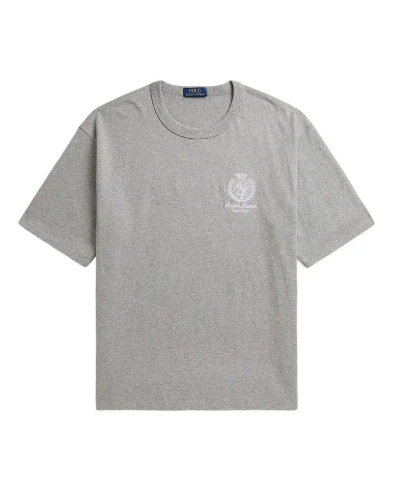 Ralph Lauren logo-embroidered T-shirt - Grau Grau