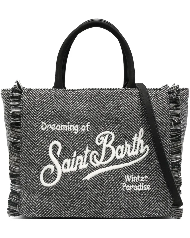 MC2 Saint Barth Colette Strandtasche - Schwarz Schwarz