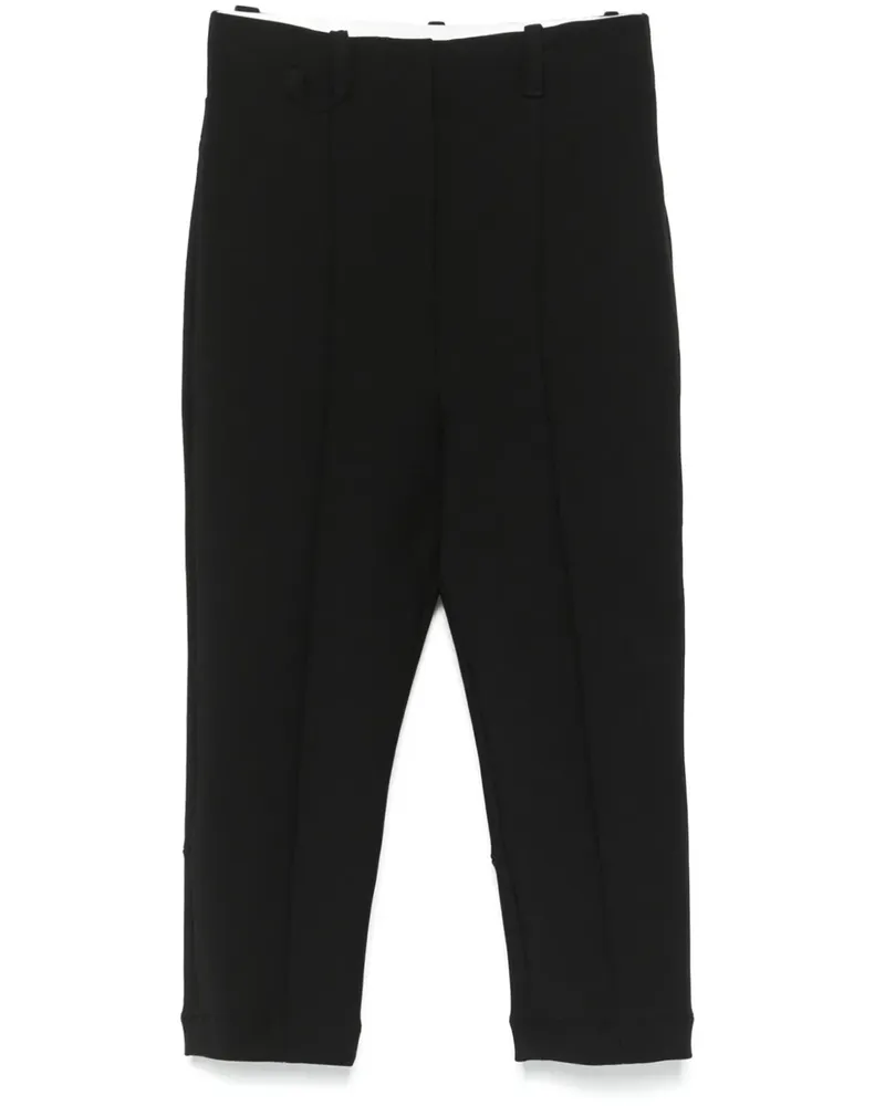 Jacquemus Le Pantalon Capri Hose - Schwarz Schwarz