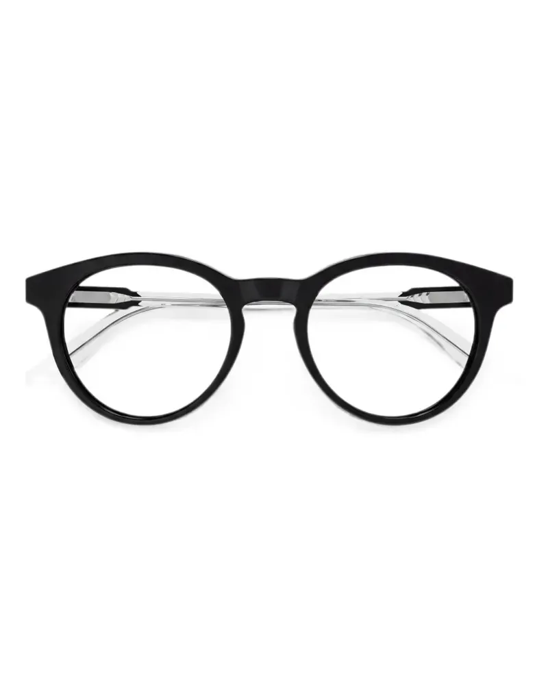 Gucci round-frame glasses - Schwarz Schwarz