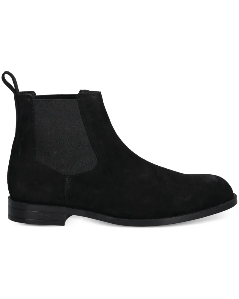 HUGO BOSS pull-tab Chelsea boots - Schwarz Schwarz