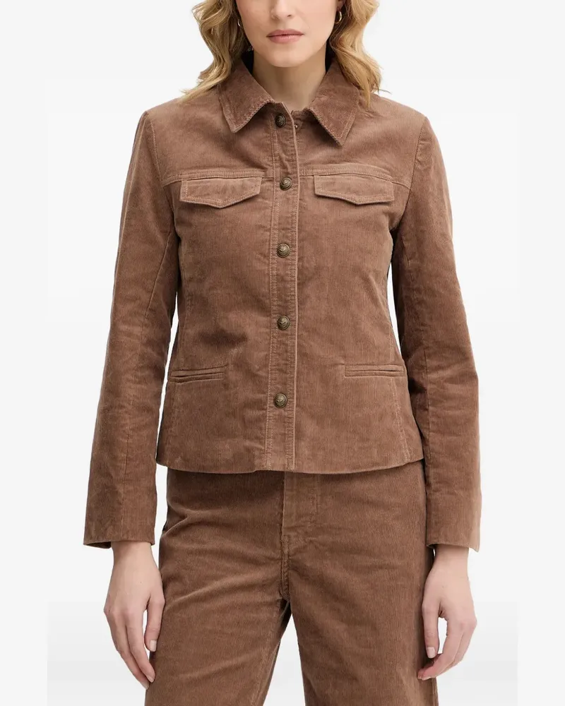 Zadig & Voltaire Liam Jacke aus Cord - Braun Braun