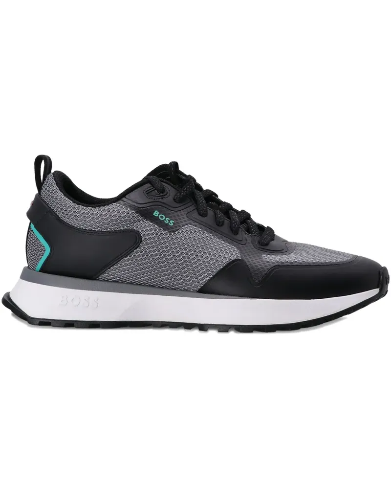 HUGO BOSS Laufschuhe mit Mesh-Einsatz - Schwarz Schwarz