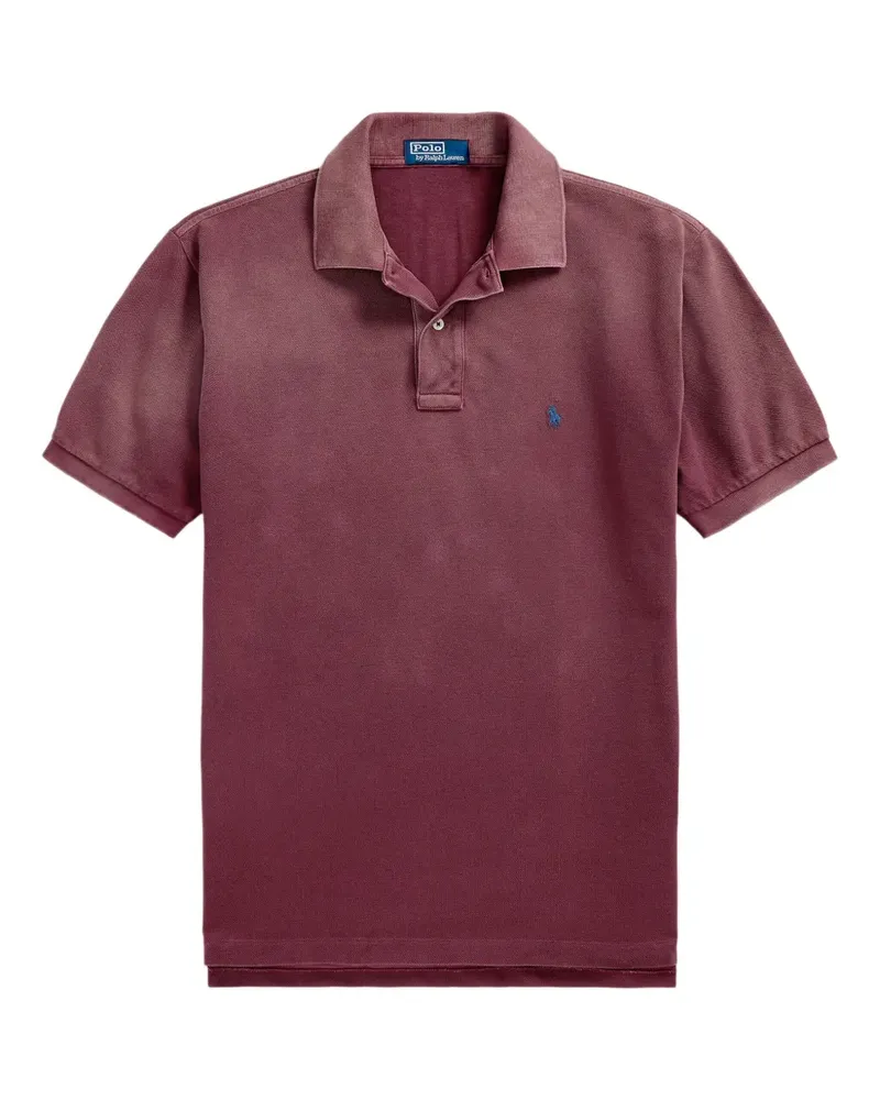 Ralph Lauren Poloshirt mit Ombré-Effekt - Rot Rot