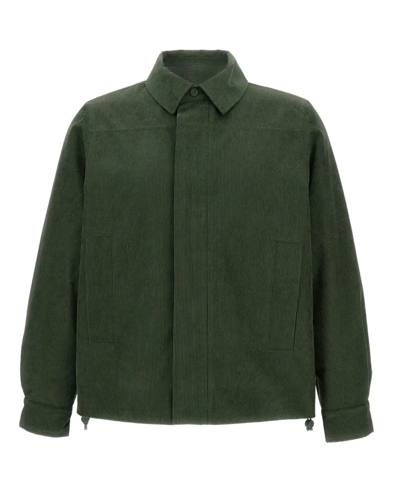 K-Way Hemdjacke aus Cord - Grün Grün