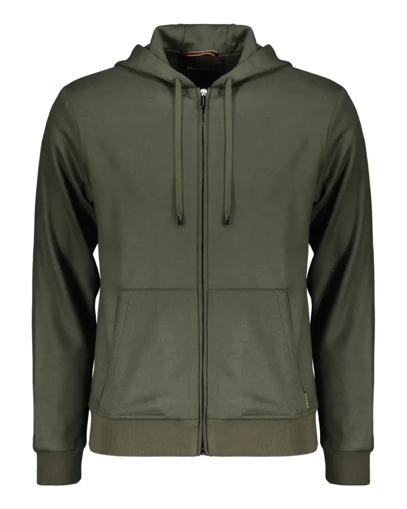 MOORER Matthew zip-up hoodie - Grün Grün