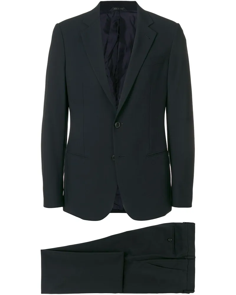 Giorgio Armani Zweiteiliger Anzug - Blau Blau
