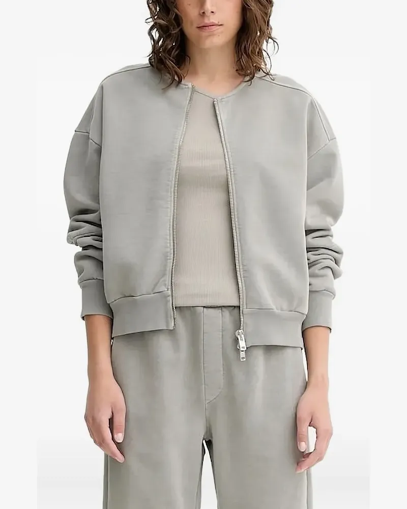 Won Hundred Sweatshirt mit Reißverschluss - Grau Grau