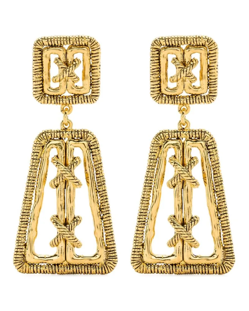 Aurélie Bidermann Caliche -plated earrings Gold