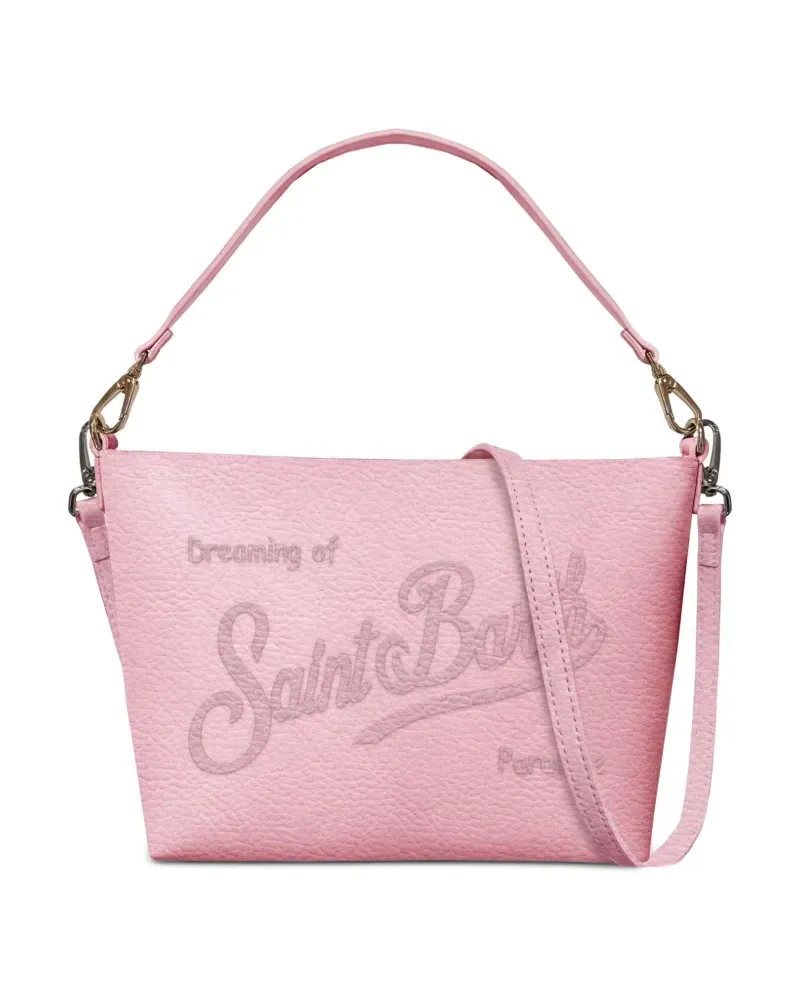 MC2 Saint Barth Aline Umhängetasche mit Logo - Rosa Rosa