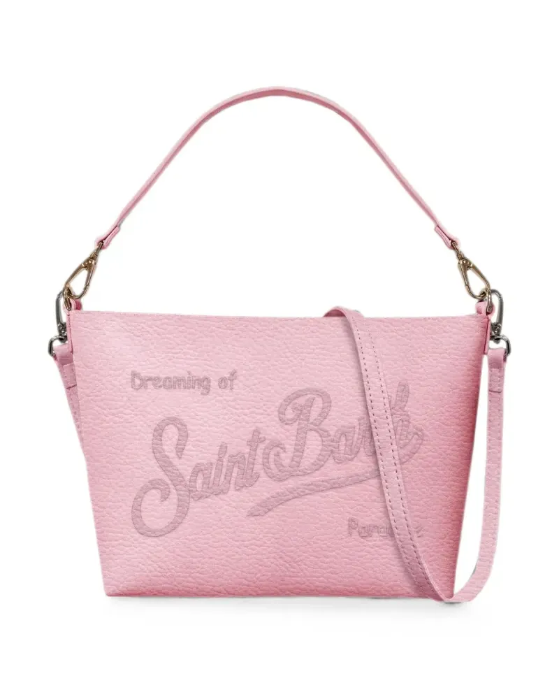MC2 Saint Barth Aline logo-embossed cross body bags - Rosa Rosa