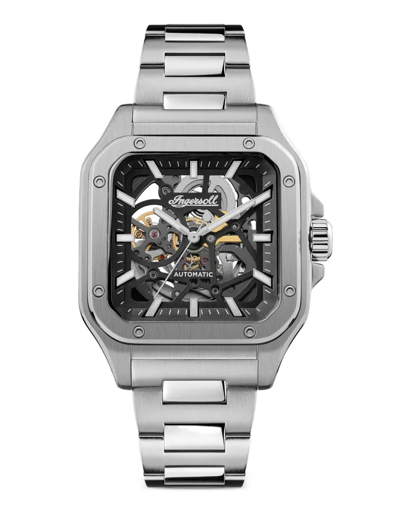 Ingersoll The Ollie Skeleton Armbanduhr 43mm - Schwarz Schwarz
