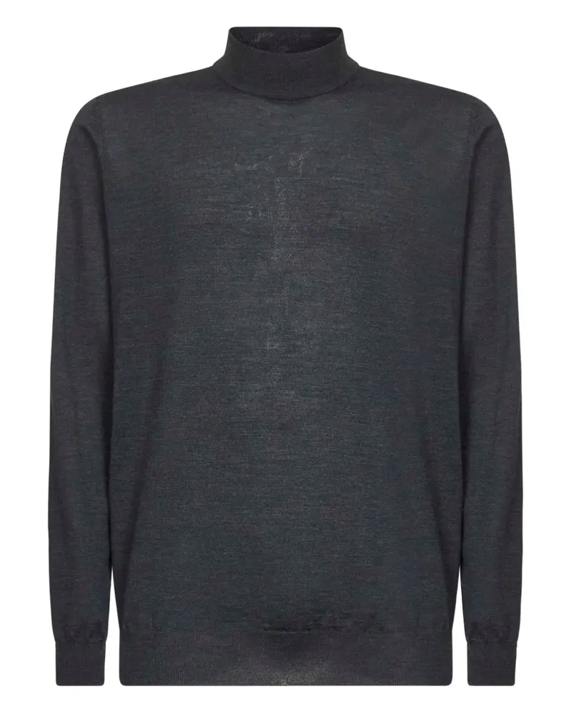 LARDINI Pullover mit Rollkragen - Grau Grau