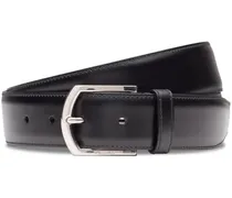 Gürtel mit Glanzoptik - Schwarz