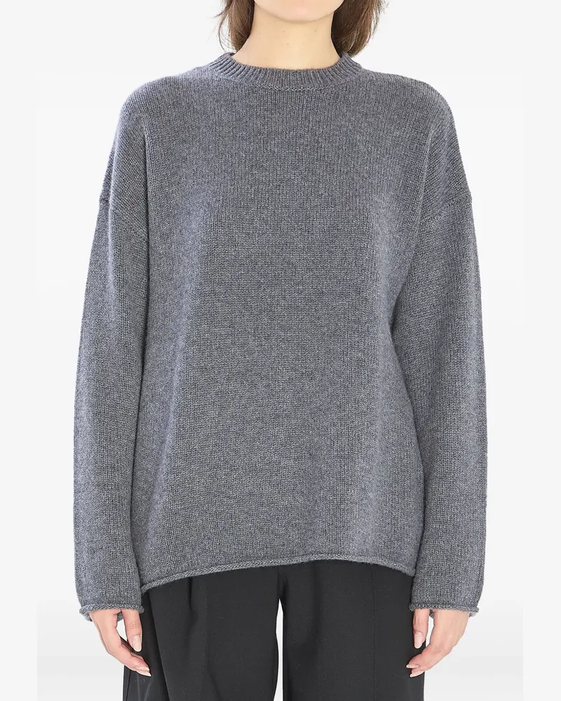 Lisa Yang Kristy ribbed crew-neck sweater - Grau Grau