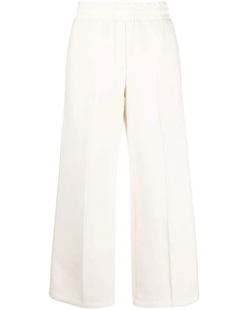 Jil Sander Hose mit elastischem Bund - Weiß Weiß