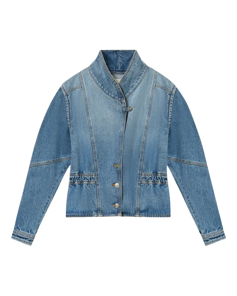 Isabel Marant Dolie Jacke mit Puffärmeln - Blau Blau