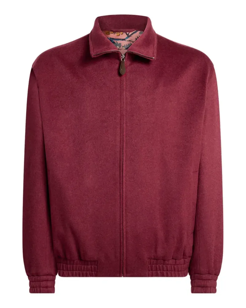 Etro Jacke mit Stehkragen - Rot Rot