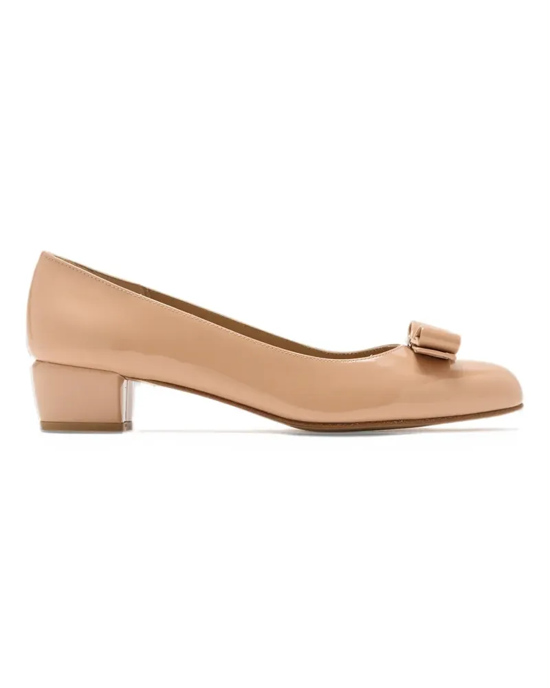 Ferragamo Vara pumps - Nude Nude