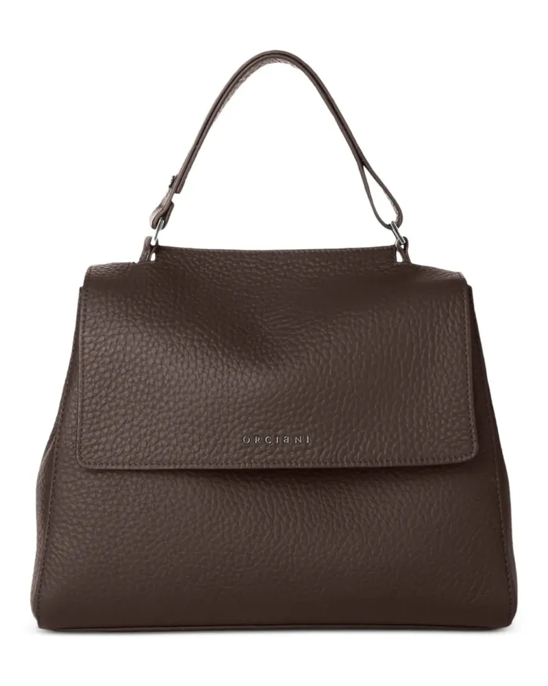 Orciani Mini Sveva Soft Tote Bag - Braun Braun