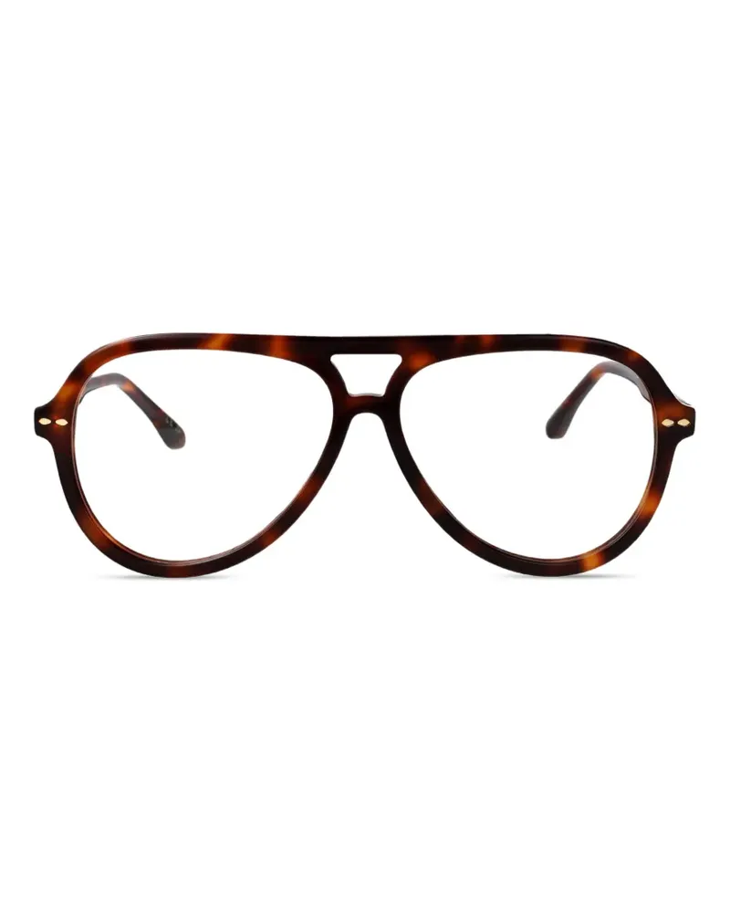 Isabel Marant Browline Brille - Braun Braun