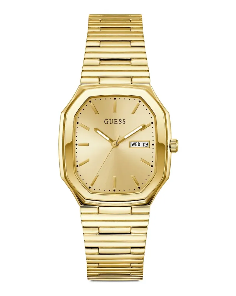 Guess Armbanduhr mit eckigem Gehäuse 35mm - Gold Gold