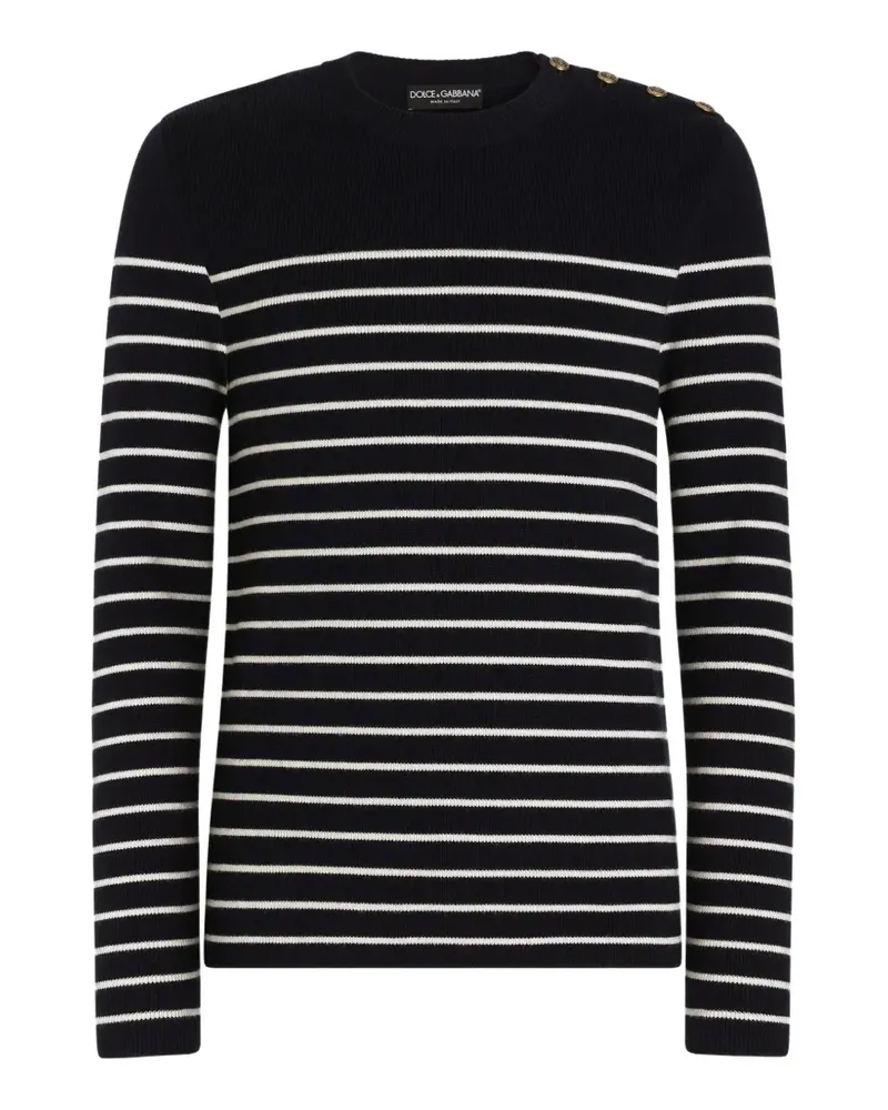 Dolce & Gabbana Pullover aus Schurwolle - Blau Blau