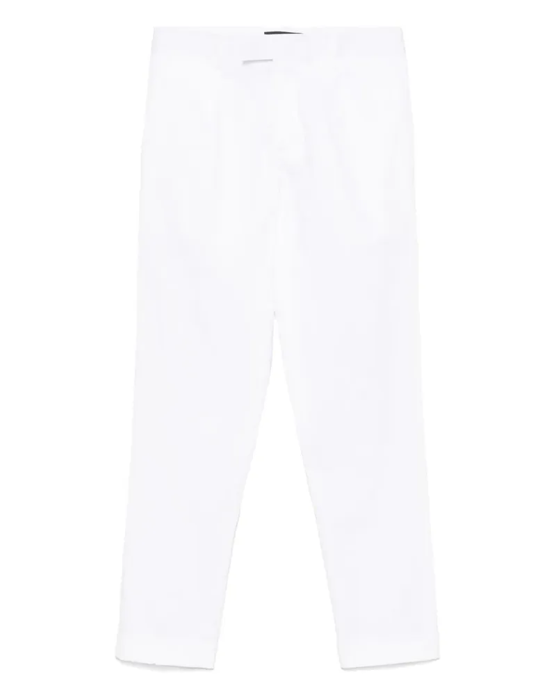 Low Brand Hose mit Logo-Detail - Weiß Weiß