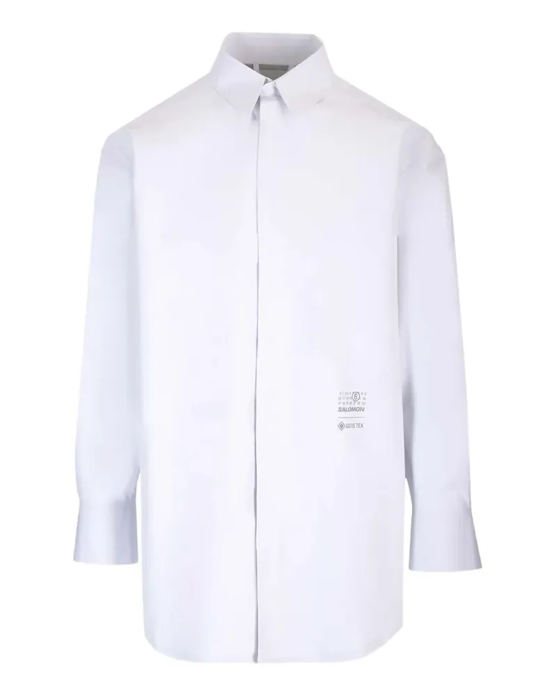 Maison Margiela x Salomon oversized shirt - Weiß Weiß