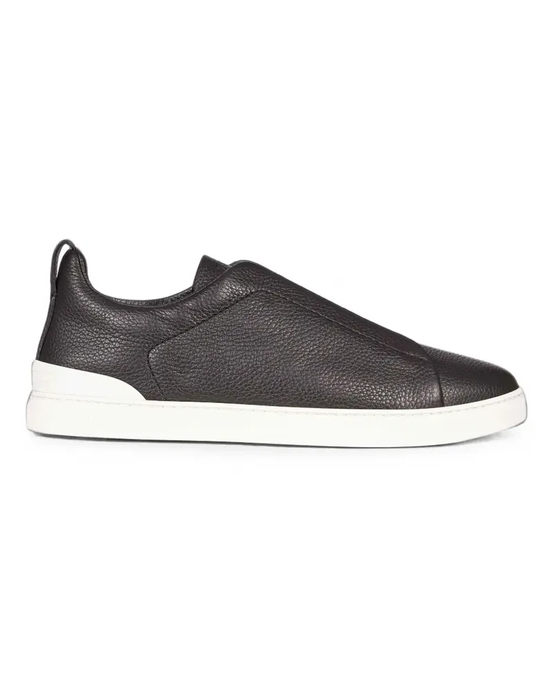 Ermenegildo Zegna Triple Stitch Sneakers - Braun Braun