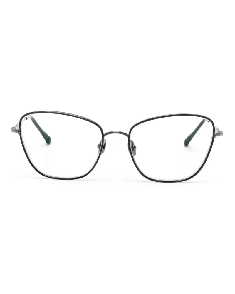 MATSUDA Brille im Butterfly-Design - Grau Grau