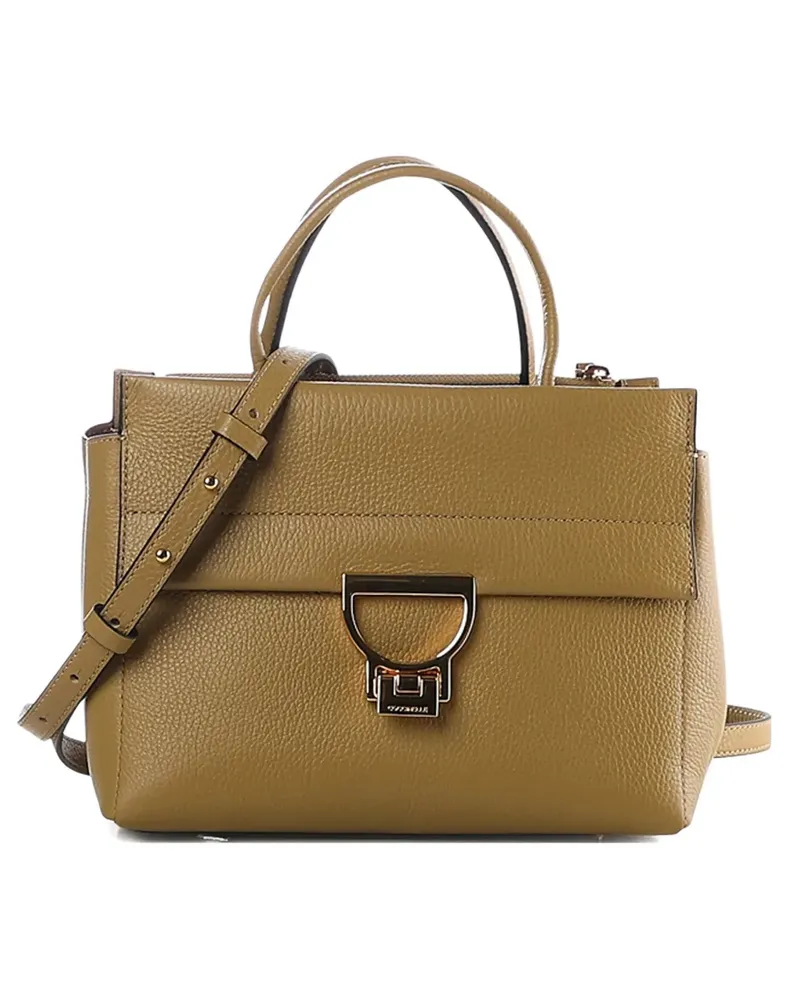 Coccinelle top handle leather tote bag - Braun Braun