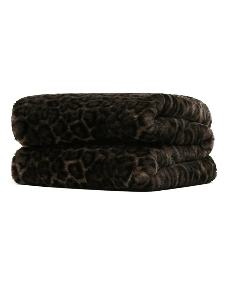APPARIS Brady leopard blanket - Braun Braun