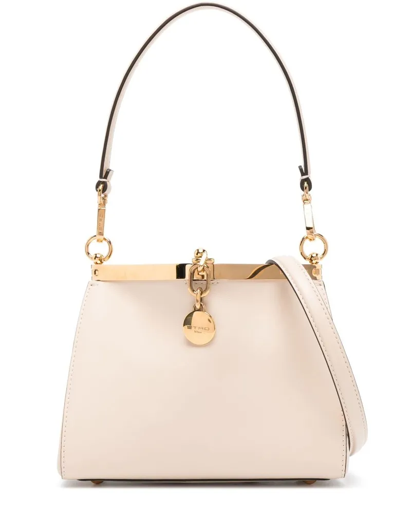 Etro Schultertasche mit Vara-Schleife - Nude Nude