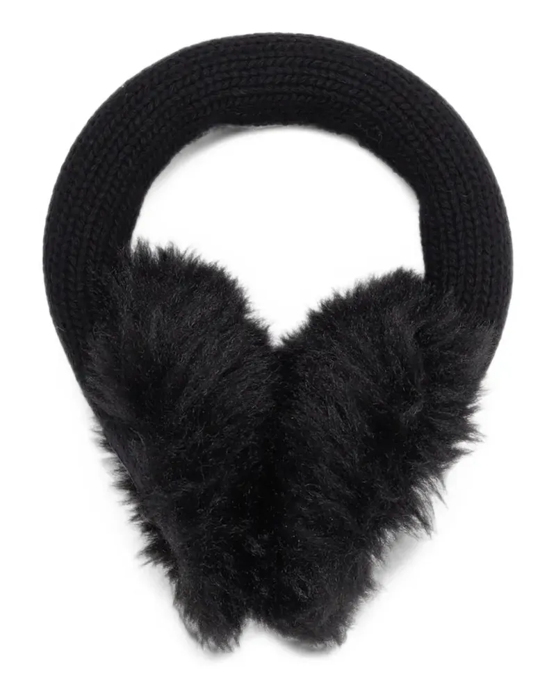 Moncler Gestrickte Ohrenschützer - Schwarz Schwarz