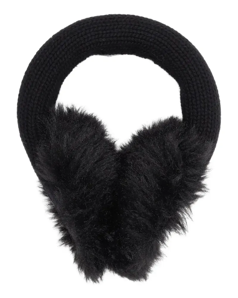 Moncler Gestrickte Ohrenschützer - Schwarz Schwarz