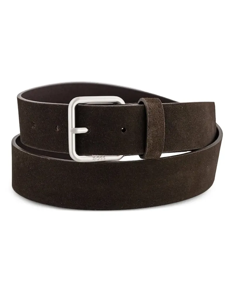 HUGO BOSS Gürtel mit eckiger Schnalle - Braun Braun