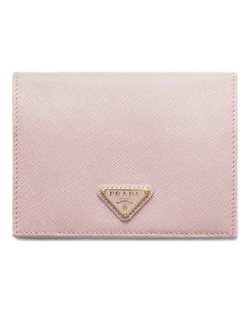 Prada Saffiano leather passport holder - Rosa Rosa