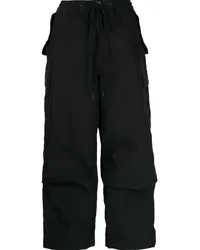 Junya Watanabe Cargohose mit geradem Bein Schwarz