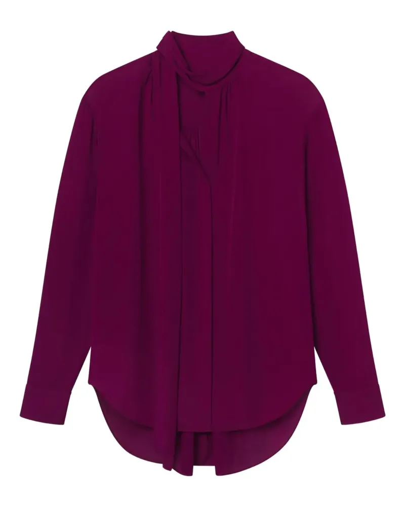 A.L.C. Bluse mit Schleife - Rosa Rosa