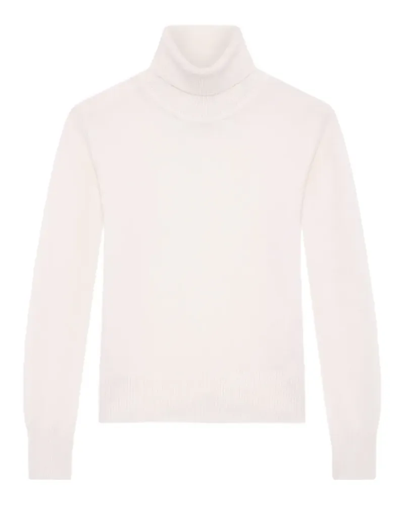 LARDINI Gerippter Rollkragenpullover - Nude Nude
