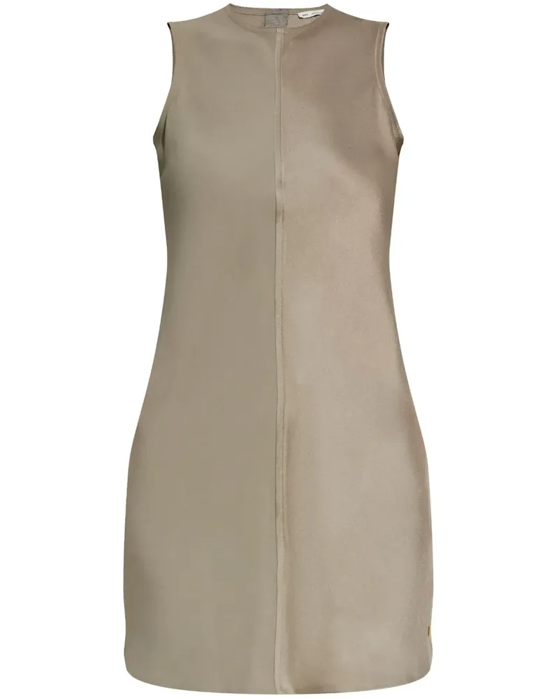 AMI Paris Ärmelloses Minikleid - Grau Grau