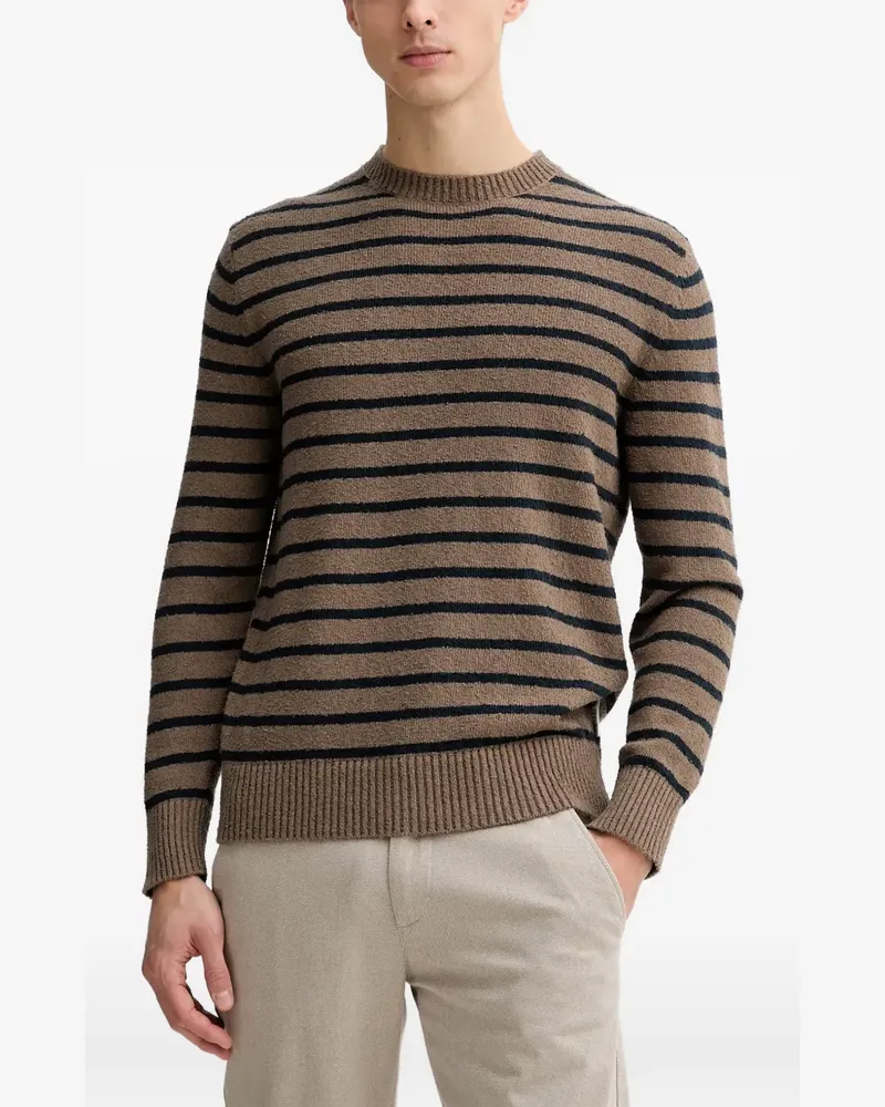 Marc O'Polo striped sweater - Braun Braun